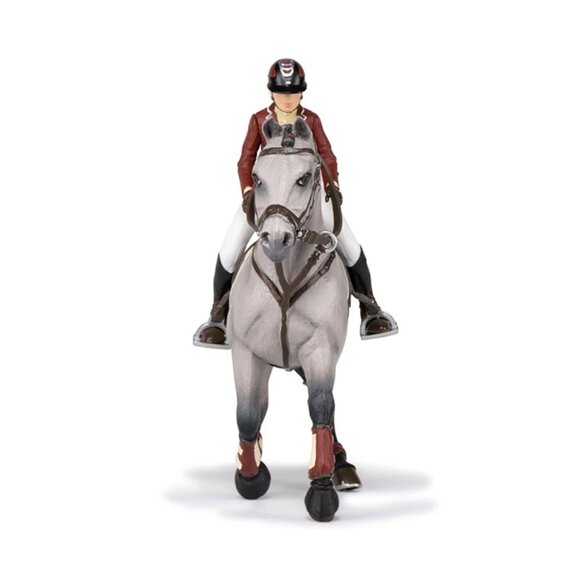 3/$55❤️Competition Horse with Riding Girl Figurines by Papo 51563 Hand Painted - Picture 6 of 13